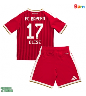 Bayern Munich Michael Olise #17 Replika Babytøj Hjemmebanesæt Børn 2026-27 Kortærmet (+ Korte bukser)